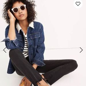 Cali Demi-Boot Jeans in Berkeley Black: Chewed-Hem Edition Size 26 T